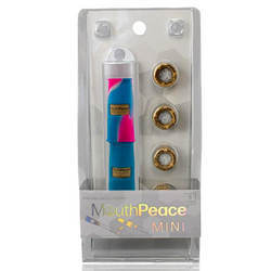 Blue & Pink Mouthpeace Mini Silicone Filter With Removable Carbon Inserts Blue & Pink Mouthpeace Mini Silicone Filter With Removable Carbon Inserts