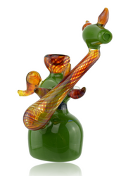 Lethal Glass Custom Dragon Push Bowl Pipe Back Lethal Glass Custom Dragon Push Bowl Pipe Back