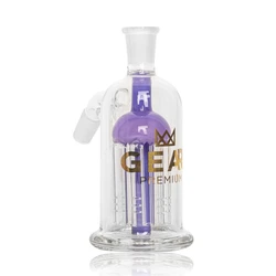 GEAR Premium 14mm 45° Purple Slyme Ash Catcher With 8 Arm Tree Perc