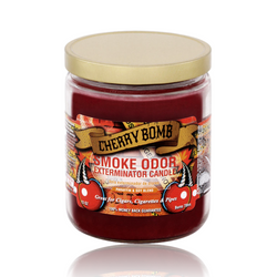 13oz Cherry Bomb Smoke Odor Exterminator Candle