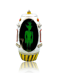 Alien In Ship Backflow Incense Burner Alien In Ship Backflow Incense Burner