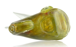 Sea Shell Glass Pipe Sea Green