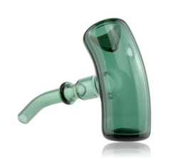 GLASS PIPE SMALL HAMMER TEAL