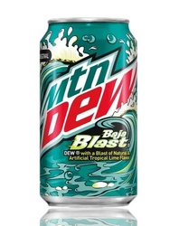 Mountain Dew Taco Bell Original Baja Blast Mountain Dew Taco Bell Original Baja Blast