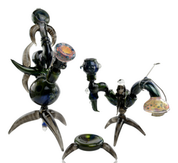 Hippo Glass Ultimate Set - Rig, Accessories, Holder and Dish Hippo Glass Ultimate Set - Rig, Accessories, Holder and Dish