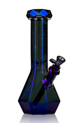 12" Blue Terminator Finish Red Eye Tek Orion Beaker Water Pipe.