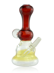 Era Glass 10mm Red & Fumed Mini Jammer With Red Implosion Millie Quarter Right.