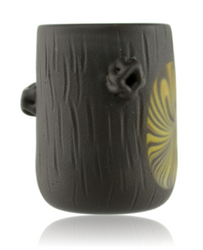 Chad G - Woodgrain Q-Tip Cup With Worked Window Right Profile
