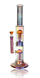 14" Pulsar Dub Chamber Electro Etched Water Pipe