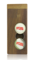 FUTO Wood Dugout With Dab Tool And Silicone Containers Tool in box FUTO Wood Dugout With Dab Tool And Silicone Containers Tool in box