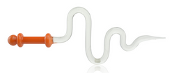 Custom Glass Squiggle Dabber Custom Glass Squiggle Dabber