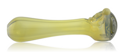 Glass Pipe Fumed With Front Wig Wag Section & Mibs Glass Pipe Fumed With Front Wig Wag Section & Mibs