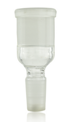 14mm Male - 19mm Female Glass Adapter 14mm Male - 19mm Female Glass Adapter