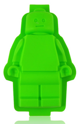 Large Robot Silicone Mold - Green by Dope Molds Brand Backside Robot Facing Out Large Robot Silicone Mold - Green by Dope Molds Brand Backside Robot Facing Out