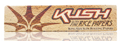 Package of Kush Ultra Fine Rice Papers King Size Slim Package of Kush Ultra Fine Rice Papers King Size Slim