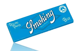 Package of Smoking Blue Ultra Thin Single Wide Package of Smoking Blue Ultra Thin Single Wide