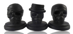 Dope Molds 3 Skull Set Silicone Mold Dope Molds 3 Skull Set Silicone Mold