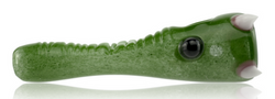 Kahuna Glass Stand Up Teeth Pipe Green Kahuna Glass Stand Up Teeth Pipe Green