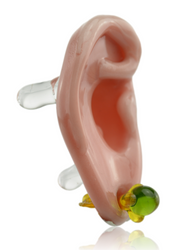 Tammy Baller 3" Ear Dish with Stud Earring Quarter Right