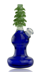 Campfire Glass Blue Happy Little Tree Tube Quarter Right Campfire Glass Blue Happy Little Tree Tube Quarter Right