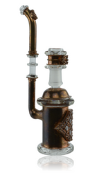 10" Kuhns 14mm Electroformed & Jeweled Sax Tube Quarter Right With Dome 10" Kuhns 14mm Electroformed & Jeweled Sax Tube Quarter Right With Dome