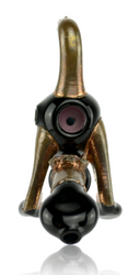 Kuhns & MTP Glass Electroformed Catbutt Sherlock Front Kuhns & MTP Glass Electroformed Catbutt Sherlock Front