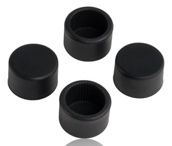 4 Pack Arizer Air Stem Caps with 2 flipped to seen underside of cap 4 Pack Arizer Air Stem Caps with 2 flipped to seen underside of cap