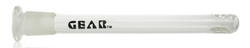 6" GEAR 14mm - 19mm Slitted Downstem with Black Logo 6" GEAR 14mm - 19mm Slitted Downstem with Black Logo
