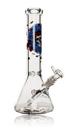 13" Grateful Dead Bertha 7mm Beaker By Gear Premium Quarter Right