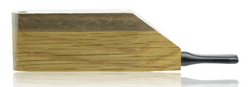 Futo Wood Handpipe Single Twist With Stash Side Profile Futo Wood Handpipe Single Twist With Stash Side Profile