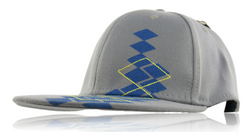 No Bad Ideas Stash Pocket Hat Grey With Diamond Design No Bad Ideas Stash Pocket Hat Grey With Diamond Design