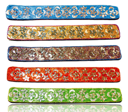 Coloured Mirror Incense Boat