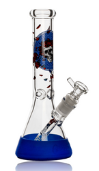 10" Grateful Dead Bertha Beaker With Silicone Base 10" Grateful Dead Bertha Beaker With Silicone Base