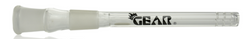 4" GEAR 14mm - 14mm Slitted Downstem With Black Logo 4" GEAR 14mm - 14mm Slitted Downstem With Black Logo