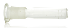 2.5 14mm - 19mm Clear Slitted Downstem 2.5 14mm - 19mm Clear Slitted Downstem