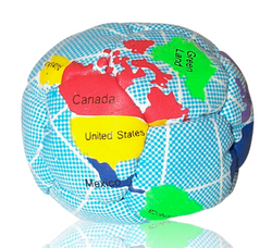 Planet Earth Footbag Hacky Sack