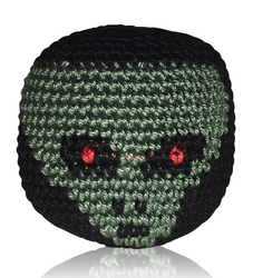 Alien Crocheted Footbag Hacky Sack