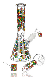 Cubez 10" Pulsar Greatest Hits Glow Beaker & Pipe Kit
