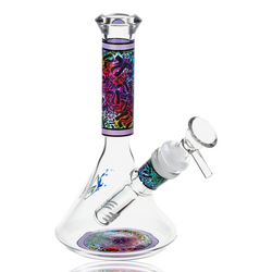6.75" Pulsar Design Series Beaker with Rainbow Pulsar Logo Camo 6.75" Pulsar Design Series Beaker with Rainbow Pulsar Logo Camo