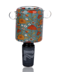 Pulsar Inside Print Bowl Design with Flowers