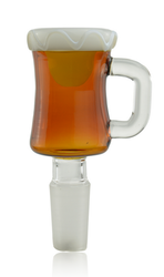 14mm Beer Mug Slide in Amber