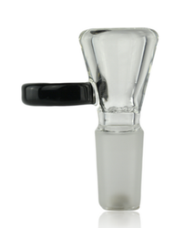 Nice Glass Black 14mm Honeycomb Bowl