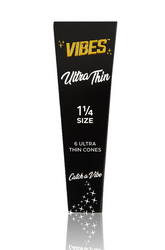 Vibes 1¼ Ultra Thin Pre Rolled Cones Coffin Vibes 1¼ Ultra Thin Pre Rolled Cones Coffin