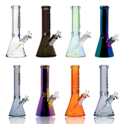 12" Preemo Glass 9mm Ion Plated Beaker Collection