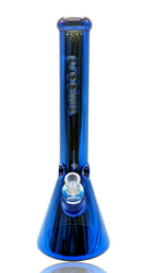 16" Preemo Glass 9mm Ion Plated Beaker in Blurple Front