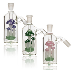 Red Eye Glass 14mm Amanita Ash Catcher Collection