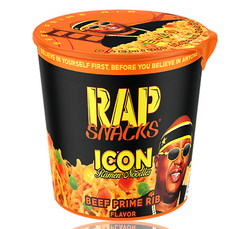 Rap Snacks Ramen Noodles - E-40 Beef Prime Rib