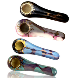 Porcelain Gold Spoon Collection