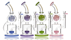 10.5" Preemo Glass Drum To Swiss Recycler Water Pipes