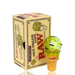 RAW Glass Nice Dream Cone Holder with Box